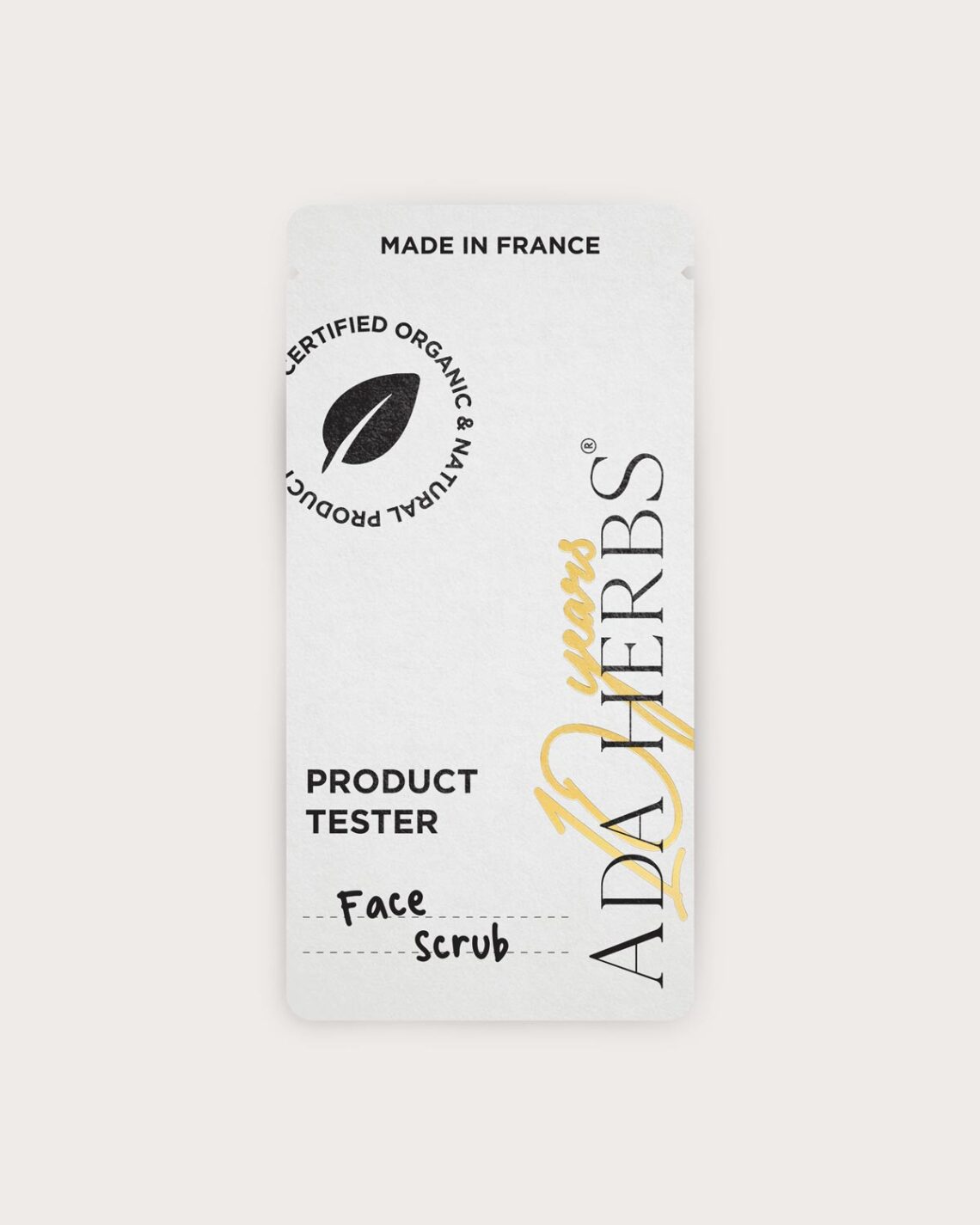 Face Scrub Sample ADA HERBS